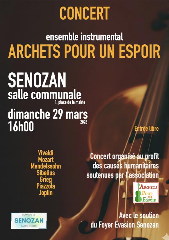 Concert à Senozan